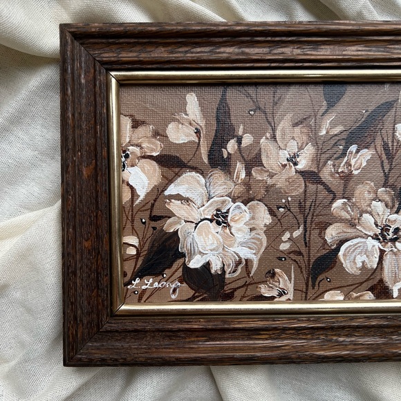 May, original painting framed - Picture 2 of 2
